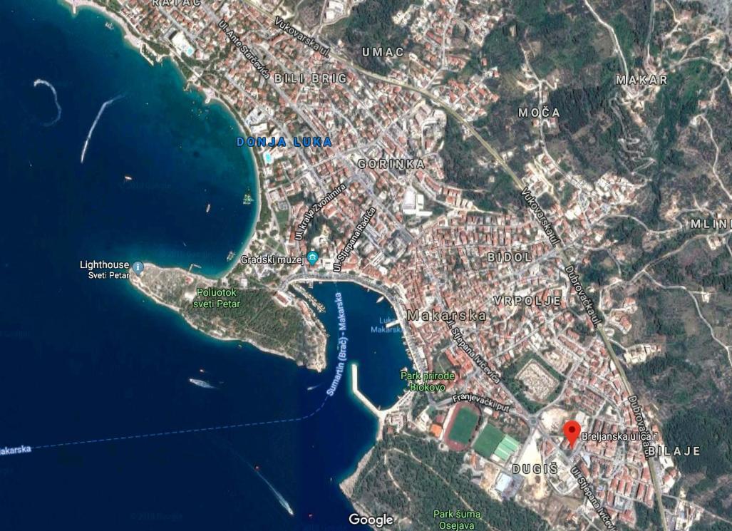 Apartment Sopta Makarska Buitenkant foto